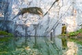 dying lion monument, landmark in Lucerne Switzerland Royalty Free Stock Photo