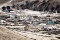 Dying mountain villages in winter