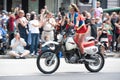 Dykes On Bikes at Seattle Gay Pride Parade Royalty Free Stock Photo