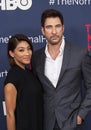 Dylan McDermott and Shasi Wells at The Normal Heart Premiere in New York City