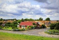 Dymchurch village view Kent UK Royalty Free Stock Photo