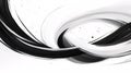 Black and white abstract flowing line background image Royalty Free Stock Photo