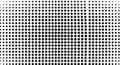 Black and White Halftone Dot Gradient Background Royalty Free Stock Photo