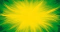 Vibrant Yellow and Green Burst with Halftone Dots Background abstract bright Royalty Free Stock Photo