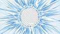 Abstract Ice Explosion Background with Transparent Circle for Text or Image Royalty Free Stock Photo