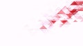 Abstract Red Triangle Geometric Background Royalty Free Stock Photo