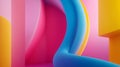Abstract Colorful 3D Shapes Background Good Resolution Stock Photo Royalty Free Stock Photo