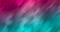 Diagonal Brush Strokes Gradient Background in Magenta and Teal abstract texture Royalty Free Stock Photo