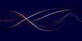 A dynamic abstract background featuring flowing, layered lines that create a sense of movement and fluidity Royalty Free Stock Photo