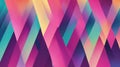 Abstract geometric background with flowing diamond shapes and gradient colors pattern Royalty Free Stock Photo