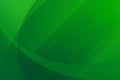 Abstract green gradient background with flowing curved lines and subtle dot patterns Royalty Free Stock Photo
