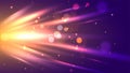 Dynamic abstract background with shiny emerging rays. Royalty Free Stock Photo