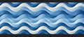 Dynamic abstract blue wave patterns vector background design with modern elements Royalty Free Stock Photo