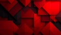 Red and Black Geometric Shapes Abstract Background 1 Royalty Free Stock Photo