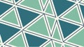 Dynamic abstract geometric green triangle pattern, modern background, vector design Generative AI Royalty Free Stock Photo