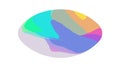 Dynamic abstract geometric shape, vibrant colors, modern design element vector design Generative AI Royalty Free Stock Photo