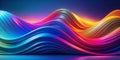 Dynamic Abstract Gradient Wave Background A Visually Striking Design Element for Websites Presentations or Posters Royalty Free Stock Photo