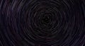 Star Trails Around the Celestial Pole Royalty Free Stock Photo