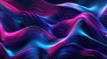 Dynamic abstract texture background with neon fiber optic lines. Ai Generated Royalty Free Stock Photo