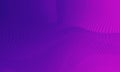 Dynamic Abstract Wave Background in Purple and Indigo Gradient with Distorted Vertical Lines and Retro Noise Texture Royalty Free Stock Photo