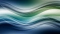 Dynamic Abstract Waves Background in Blue Green Gradient Smooth Flowing Modern Design Element Royalty Free Stock Photo