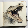 Dynamic Alligator Painting: Captivating Visual Storytelling With Exaggerated Facial Expressions