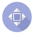 Dynamic Arrow Navigation Icon for Interactive Interfaces