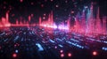 Dynamic Audio Visualization with Colorful Patterns