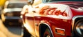 Dynamic automotive inspired backdrop with enhanced blurred bokeh and stylish chrome details