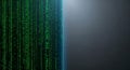 Digital Code Stream Background Royalty Free Stock Photo