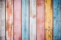 Multicolored Wooden Planks - A Vibrant Wall of Colorful Harmony