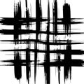 Abstract Grunge Brush Stroke Grid Royalty Free Stock Photo