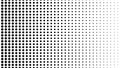 Dynamic black and white composition. Halftone element