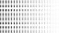 Dynamic black and white composition. Halftone element