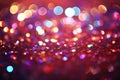 Dynamic Burst of Bokeh Lights Multicolored Background with Motion Blur. created with Generative AI