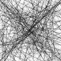 Dynamic chaotic lines abstract black and white texture / pattern