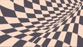 Dynamic Chessboard Pattern, Abstract Geometric Design, vector design Generative AI Royalty Free Stock Photo