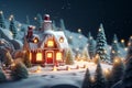 Dynamic Christmas scenes capturing the