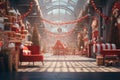 Dynamic Christmas scenes capturing the energy of