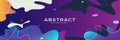 Dynamic color composition of abstract shapes