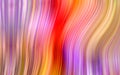 Dynamic color series. Artistic abstraction with colorful wavy lines. Creative multi colored wave line pattern.