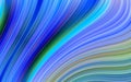 Dynamic color series. Artistic abstraction with colorful wavy lines. Creative multi colored wave line pattern.