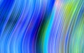 Dynamic color series. Artistic abstraction with colorful wavy lines. Creative multi colored wave line pattern.