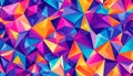 Vibrant Geometric Abstract Background Royalty Free Stock Photo
