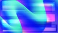 Dynamic curved shape and horizontal lines. Bright color gradients. Futuristic abstract background.