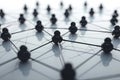 Dynamic 3D Model Explores Business Network Growth Intricate Nodes and Camera Angles Highlight Depth of Connections