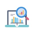 Dynamic Data Analysis Symbol Illustration