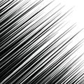 Dynamic Black and White Diagonal Speed Lines Background Royalty Free Stock Photo