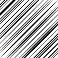 Dynamic diagonal, oblique, slanted lines, stripes geometric pattern, background. Texture with skew lines. Linear, lineal design Royalty Free Stock Photo