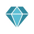Dynamic Diamond Symbol Illustration Royalty Free Stock Photo